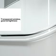 thumbnail image 3 of kurtrusly Makeup Organizer Plastic Storage Box Drawer Desktop Cosmetic Case Multifunctional Lid Dustproof For Skincare Home Triple/white, 3 of 9