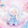 thumbnail image 6 of Gloveleya Toddler Toys Kids Gifts for Girl with Pockets Kindergarten Soft Plush Doll Bag Snow Princess 9 Inches, 6 of 11