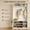 White, variant on Wood Hall Tree with Bench,Lofka Coat Rack with Shoe Storage and Hooks, for Entryway|Living Room|Bedroom,Retro