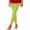Green, variant on UJNDER Girls Stylish Printed High Waisted Athletic Casual Leggings Stretchy Pants for Play and Everyday Fashion Girls Leggings,Blue,11-12 Years