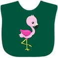 thumbnail image 3 of Inktastic Cute Flamingo, Baby Flamingo, Pink Flamingo, Bird Girls Baby Bib, 3 of 4