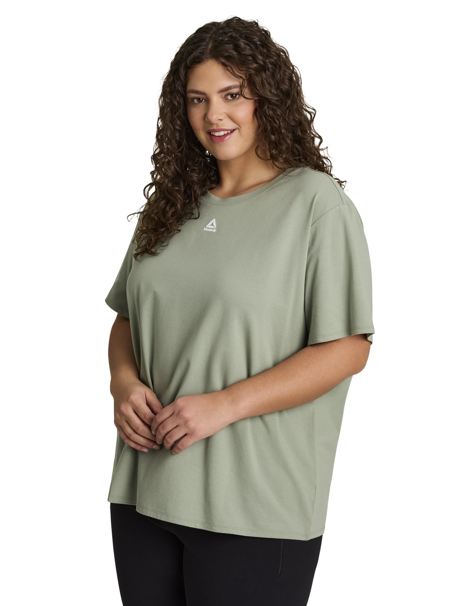 Reebok Women's and Women's Plus Energy Short Sleeve Tee, Sizes XS-4X