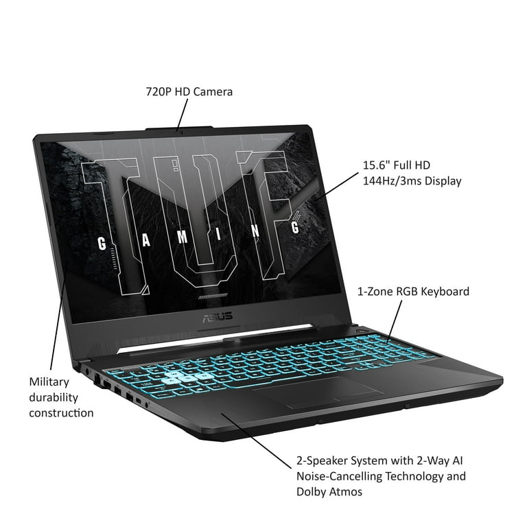 ASUS TUF F15 Gaming Laptop, 15.6” 144Hz, Intel i5, Nvidia ASUS TUF F15 Gaming Laptop, 15.6” 144Hz, Intel i5, Nvidia