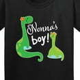 thumbnail image 4 of Inktastic Nonnas Boy Grandson Dinosaur Youth T-Shirt, 4 of 5