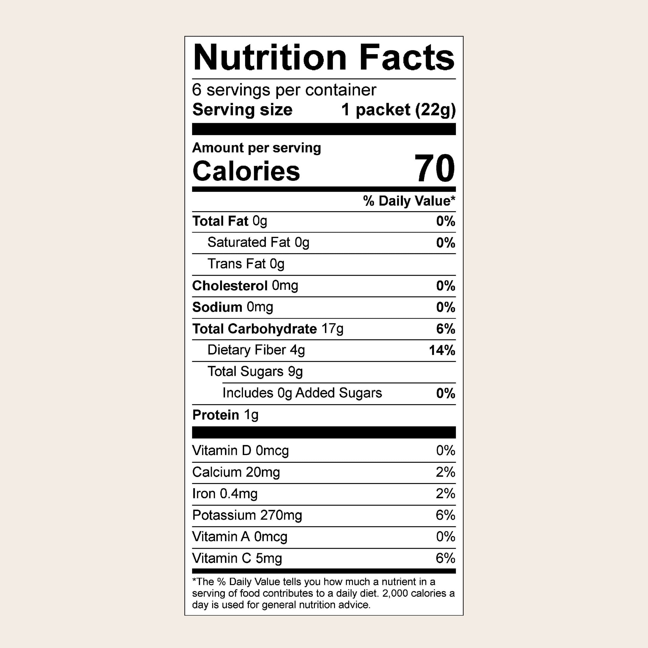 Kencko Cinnamon Organic Instant Iced Latte, Powdered Drink Mix, .79 oz, 6 Pack