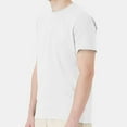 thumbnail image 3 of Hanes Essential-T Men T-Shirt, Short Sleeve Crew Neck, Classic Fit Cotton Tee, White, M, 3 of 5