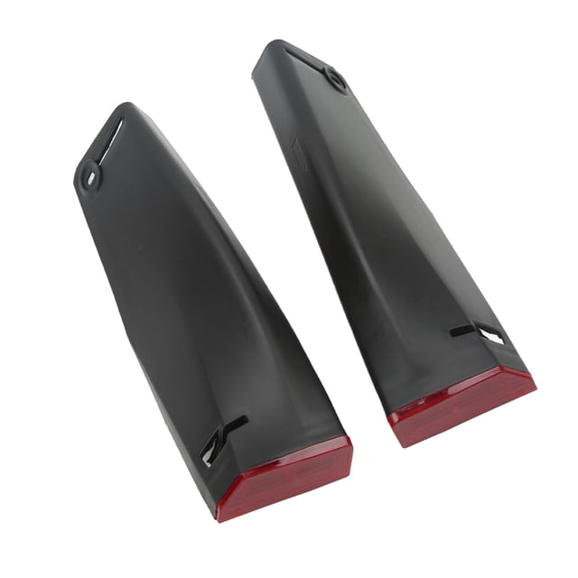 Cubierta de señal de giro para scooter eléctrico, 1 par de 10 pulgadas Cubierta de luz de señal de giro para scooter eléctrico Cubierta de luz de señal
