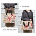 thumbnail image 6 of FORMRS 16" Laptop Bag Carrying Sleeve Case with Handle Travel Shoulder Briefcase, Retro Starfish, 6 of 8