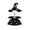 A, variant on Halloween Porch Goose Turkey Outfit Costume for Outdoor Statue A 1pc