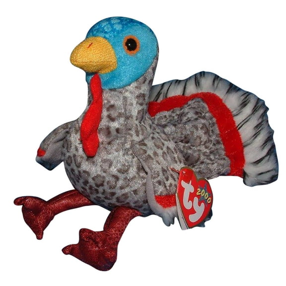 Ty Beanie Baby: Lurkey the Turkey | Stuffed Animal | MWMT
