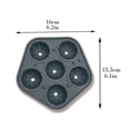 thumbnail image 3 of Dvkptbk Ice Cube Mold Ice Block Trays Basketball Ice Block Molds Reusable 5-Ice Block Maker Kitchen Gadgets, 3 of 5