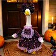 thumbnail image 5 of Antqov Halloween Goose Outfits Plastic Goose Clothes for 23" Cement, Cute Goose Costumes for Outdoor Yard Lawn Garden Patio Holiday Decor, 5 of 9