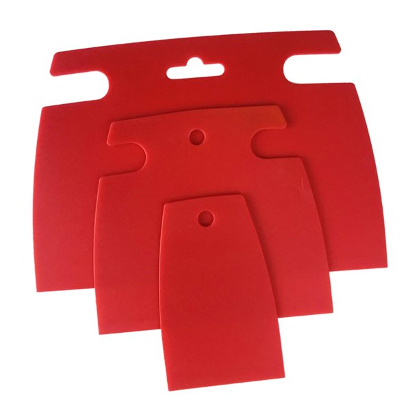Escobilla de goma de 3 piezas para aplicar películas para ventanas, películas para automóviles, herramientas, utilidad, herramientas manuales