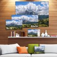 thumbnail image 3 of Sassolungo Mountain Panorama - Landscape Canvas Art Print, 3 of 4