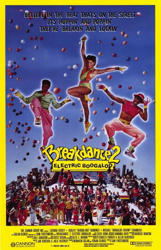 Breakin 2 Electric Boogaloo movie POSTER (Style B) (11" x 17") (1984)