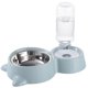 thumbnail image 1 of Azul---Cuenco para gatos Tazón doble Tazón para beber automático Xemadio LN-1797, 1 of 4