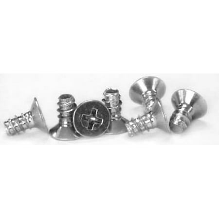 

#6 x 3/8 Type B Self-Tapping Screws / Phillips / Flat 100 Head / Steel / Zinc - 10000 Piece Carton