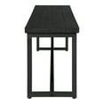 thumbnail image 5 of Moe's Home Collection Sierra Wood Benche Black Color, 5 of 8