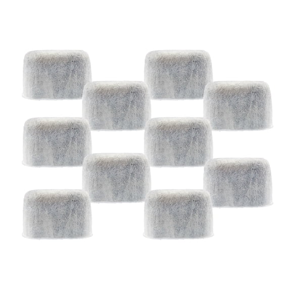 NRP 10-pack Hybrid Water Filter Compatible for Breville Espresso Machine part# BWF100 also fits in Keurig System, Activated Charcoal   Exchange Resin