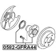 thumbnail image 2 of Febest REAR WHEEL HUB # 0582-GFRA44 OEM GE4V-26-15XA, 2 of 2