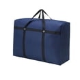 thumbnail image 2 of Bolsa de almacenamiento para mudanza y embalaje | Organizador de gran capacidad de tela Oxford | Robusto Portaequipajes Azul Listo para Cargar | 84x49x37cm | Capa de compresión | Mango | 1 pieza, 2 of 7