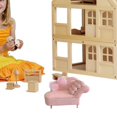 thumbnail image 1 of Sofá en miniatura Hugo 1:12 escala joyero Dormitorio Decoración para muñecas de 6 pulgadas, 1 of 10