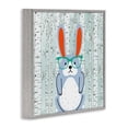 thumbnail image 3 of Stupell Industries Cottage Rabbit & Birch Trees Gray Framed Giclee Art, 24 x 24, by Kim Allen, 3 of 7