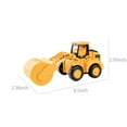 thumbnail image 3 of Construction Toy Cars for 3 4 5 Year Old Boys Toddler Toy Mini Pull Back Engineering Vehicle Yellow Small Truck Excavator Sand Toys Toddler Party Favors Kids Birthday Gift, 3 of 6
