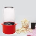 thumbnail image 1 of Máquina de palomitas de maíz eléctrico pequeño 450 W perfecl para hogar DIY cocina camping fiestas, 1 of 8