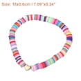 thumbnail image 4 of Unique Bargains 1 Juego de pulseras para mujer Pulseras de capas elásticas con cuentas de arcilla coloridas Playa de verano, 4 of 7