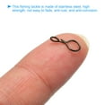thumbnail image 4 of Uxcell 0.43" Stainless Steel Fly Fishing Snaps Quick Change No Knot Fast Snap, 200 Pack, 4 of 6