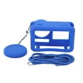 thumbnail image 2 of Silicone Case For  Action 4/3, Silicone Protective Case Shell Dust Water Proof Anti Scratch Silicone Cover Case With Silicone Lens Cover & Neck Strap Lanyard, 2 of 8