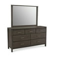 thumbnail image 3 of Modus Furniture Nevis Seven Drawer Dresser in Sharkskin (2024), 3 of 10
