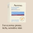 thumbnail image 5 of Aveeno Soothing Bath Eczema Treatment, Fragrance Free, 8 Packets, 5 of 10