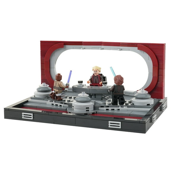 Star Wars Episode 3 Mace Windu vs Palpatine MOC Building Block Set 287pcs