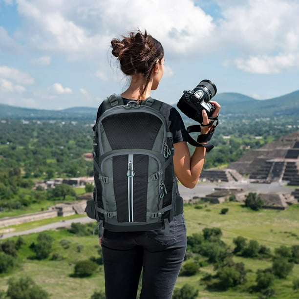 Mochila de alpinismo multifuncional portatil a prueba de salpicaduras de agua con bolsa de alpinismo exterior Bodega Aurrera en linea