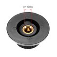 thumbnail image 3 of 4 Pcs Perilla de Control de Altavoz Perilla de Amplificador de Potencia 36x15mm Tapa de Perilla de Indicación de Flecha para Potenciómetro de Eje de 6mm, 3 of 3