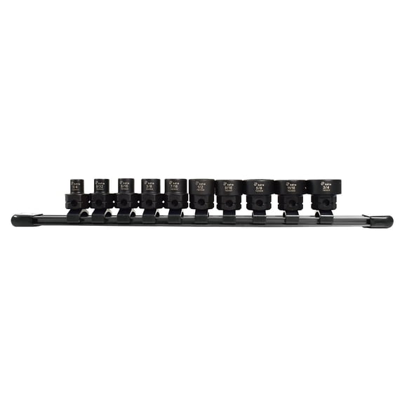 Set de enchufes Astro Tools 78310 Nano Impact, 10 unidades, 3/8