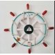 thumbnail image 1 of Decoración de pared, volante, aspecto pirata, aspecto barco, de madera, 28 cm, 1 of 4