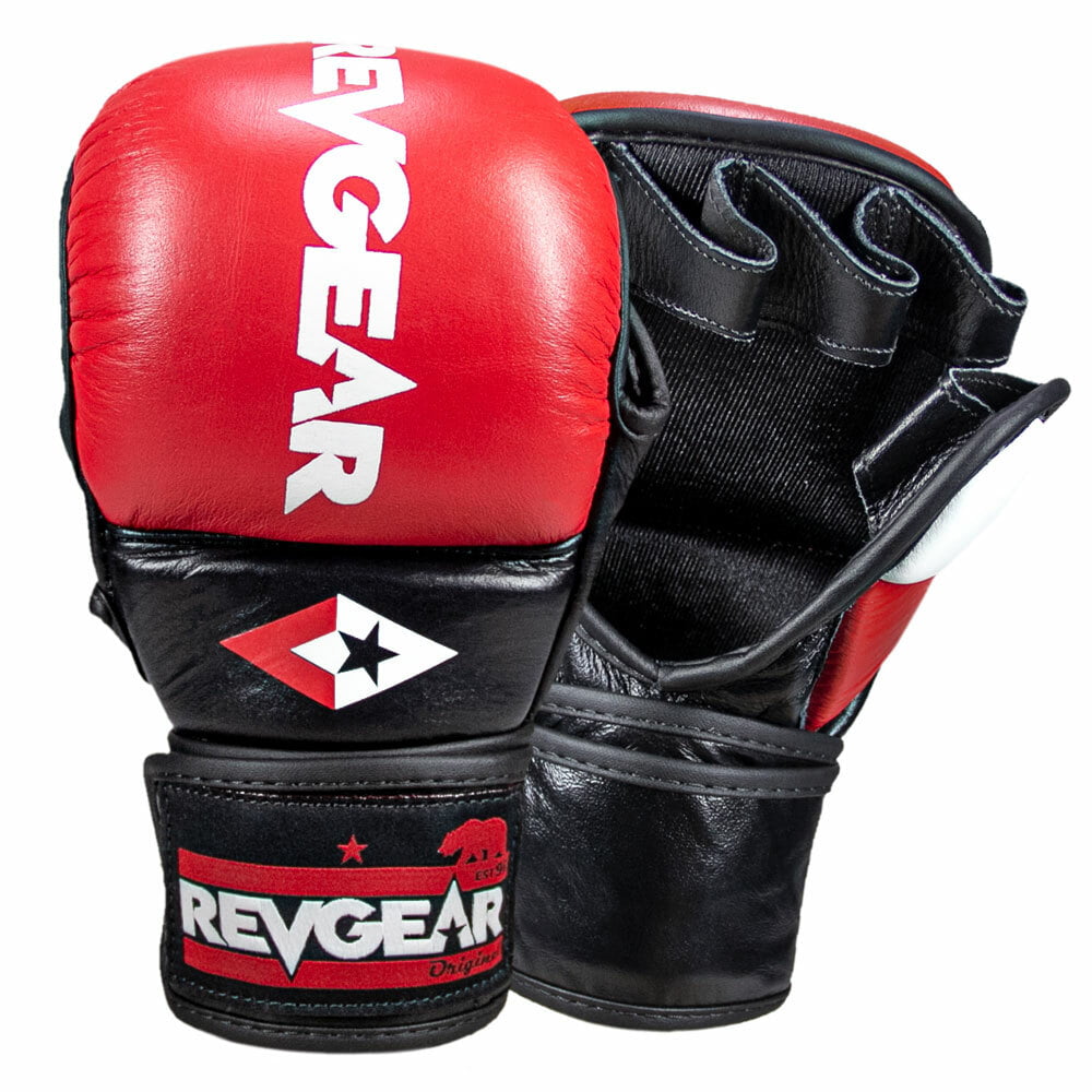Maxx Pro Gel Leather Boxing Gloves Fight PunchBag UFC Muay Thai Grappling Gloves 