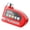 Red, variant on Fountwell Motorcycle Disc Brake Lock with Alarm Waterproof Anti Theft Device for Bike Scooter