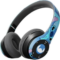 Disney Lilo & Stitch Over-Ear Wireless Foldable Headset with Microphone, Stitch Expressions