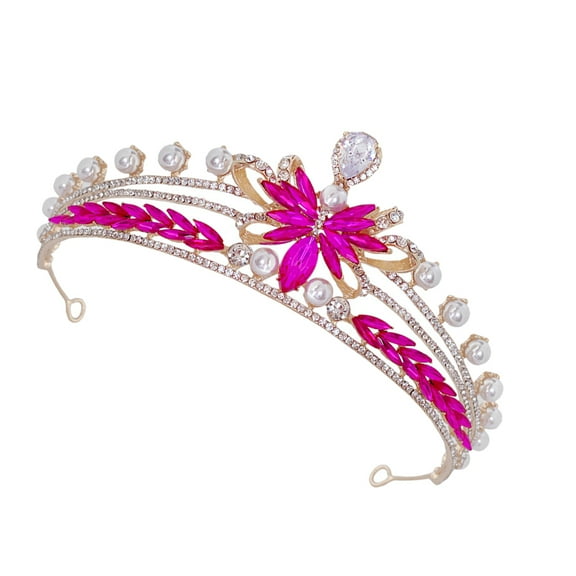 OUNONA Daisy Hair Accessories for Women Wedding Crown Accessory Bride