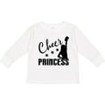 thumbnail image 3 of Inktastic Cheer Princess Cheerleading Gift Girls Long Sleeve Toddler T-Shirt, 3 of 5