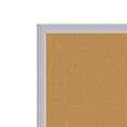 thumbnail image 2 of Ghent 48.5" x 48.5" Silver Aluminum Frame Natural Cork Bulletin Board, 2 of 7