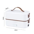 thumbnail image 2 of Wzzjkit European Standards Multi Functional Electrical Thermal Insulation Lunch Box Steaming and Heating Lunch Box Can Be in Work Office Bento Hot Food, 2 of 5