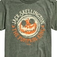thumbnail image 3 of The Nightmare Before Christmas - Jack Skellington Pumpkin King - Men's Short Sleeve Graphic T-Shirt, 3 of 5