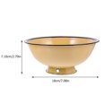 thumbnail image 2 of Miangastore 2Pcs Vintage Enamel Rice Bowls Practical Ramen Storage Bowls Enamel Tableware, 2 of 8