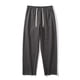 thumbnail image 2 of Pantalones largos para hombre, casuales, de moda, lisos, de pierna recta, con cordón y cintura elástica, 2 of 4