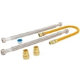 thumbnail image 1 of Kit de instalación de calentador de agua a gas Eastman con mangueras de 46 cm, 1 of 6